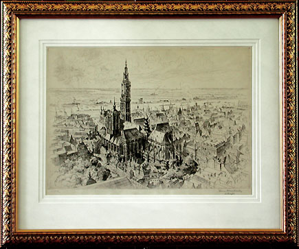 Vernon Howe Bailey - Framed Image - Antwerpt