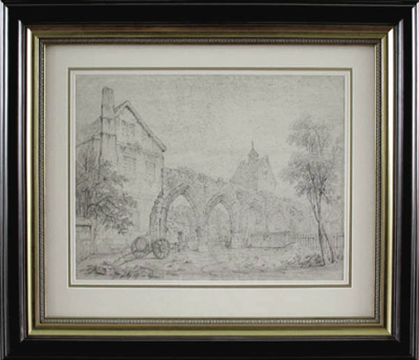 John Coney - Framed Image - Buildwas Abbey Shropshire from the N. E.