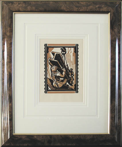 Alexander Couard - Framed Image - Steel