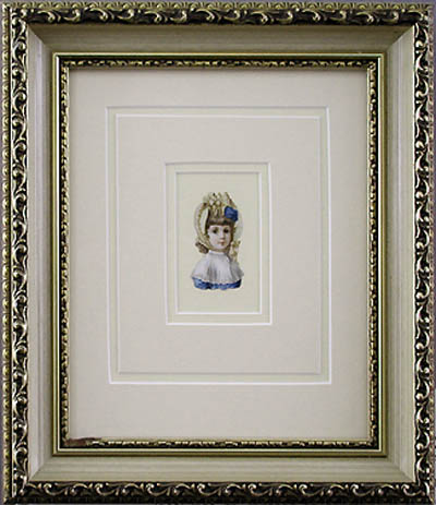 Die-Cut - Framed Image - Miss Blue Eyes