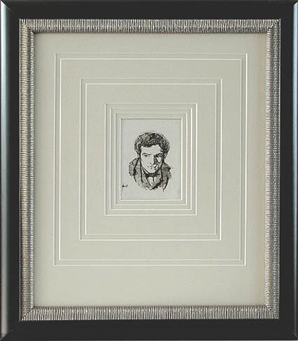 Arthur Joseph Gaskin - Framed Image - A Portrait of the Artist's Brother