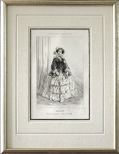 Hippolyte Guillaume Suplice Chavalier - Gavarni - Framed Image - Declasses