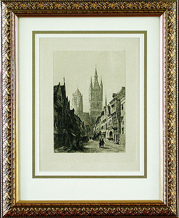 Sir Ernest George - Framed Image - Ypres