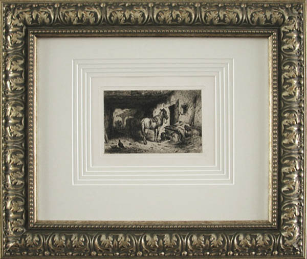 Peter Moran - Framed Image - The Noonday Rest