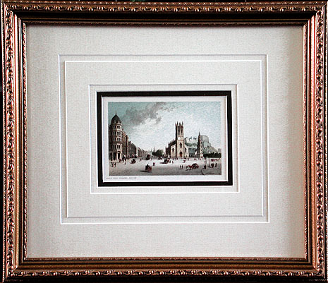 Thomas Nelson and Sons - Framed Image - Princes Street Edinburgh West End