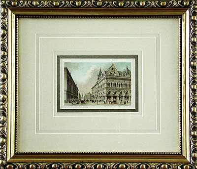 Thomas Nelson and Sons - Framed Image - The Stock Exchange Buchanan Street Glasgow