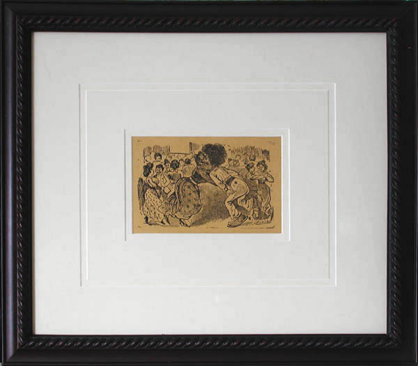 Jose Guadalupe Posada - Framed Image - Corrido La Rumba  or Ballad The Rumba