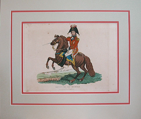 John Romney - Matted Image - Lieutenant General Sir John Moore