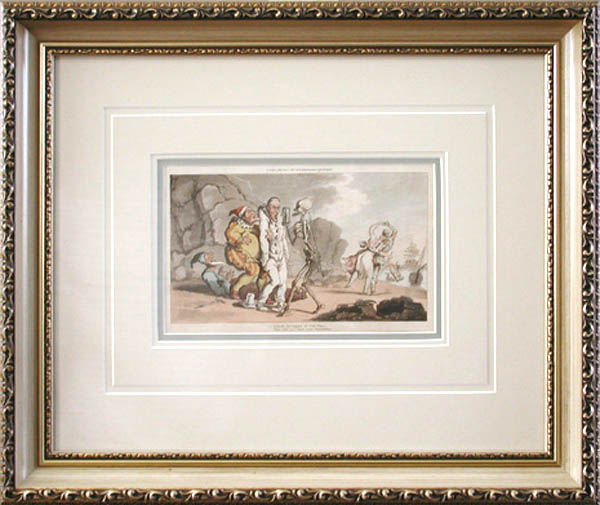 Thomas Rowlandson - Framed Image - The Pantomime