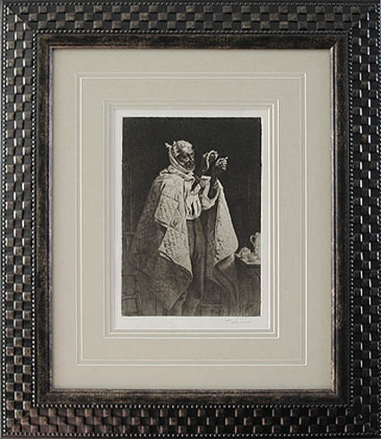 Thomas Waterman Wood - Framed Image - His Own Doctor